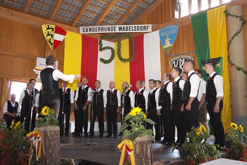 50 Jahre SR Wabelsdorf - Der MGV Poggersdorf gratuliert!